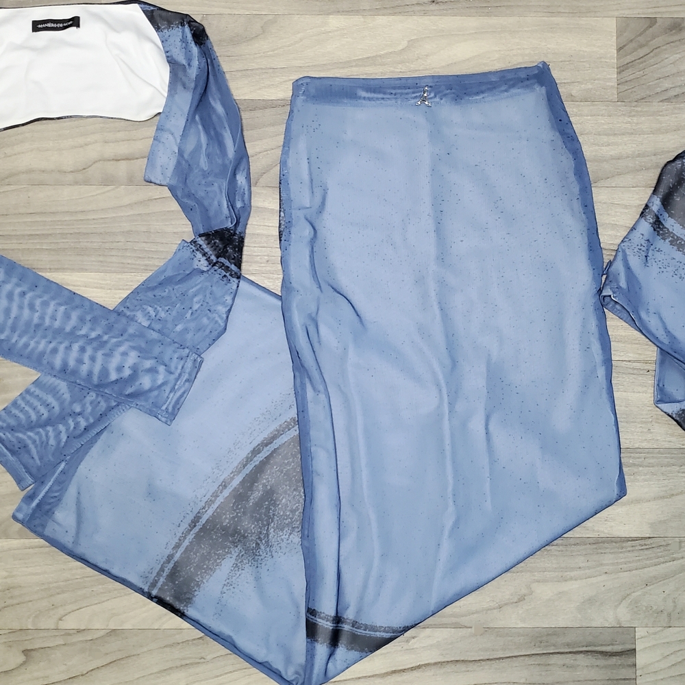 Maniere De Voir Light Blue Ensemble